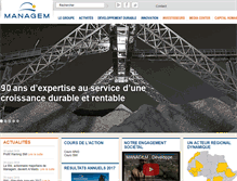 Tablet Screenshot of managemgroup.com